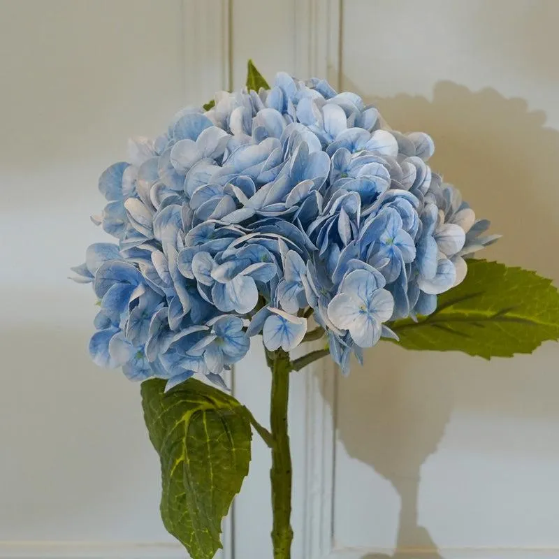 Faux Panicle Hydrangea Flower Stick (Blue) - 20 CM media 4