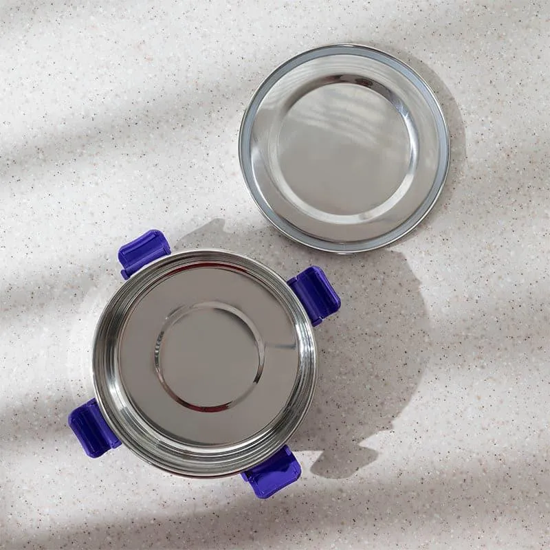 Clips Lock Lunch Box (600 mL) - Blue media 3