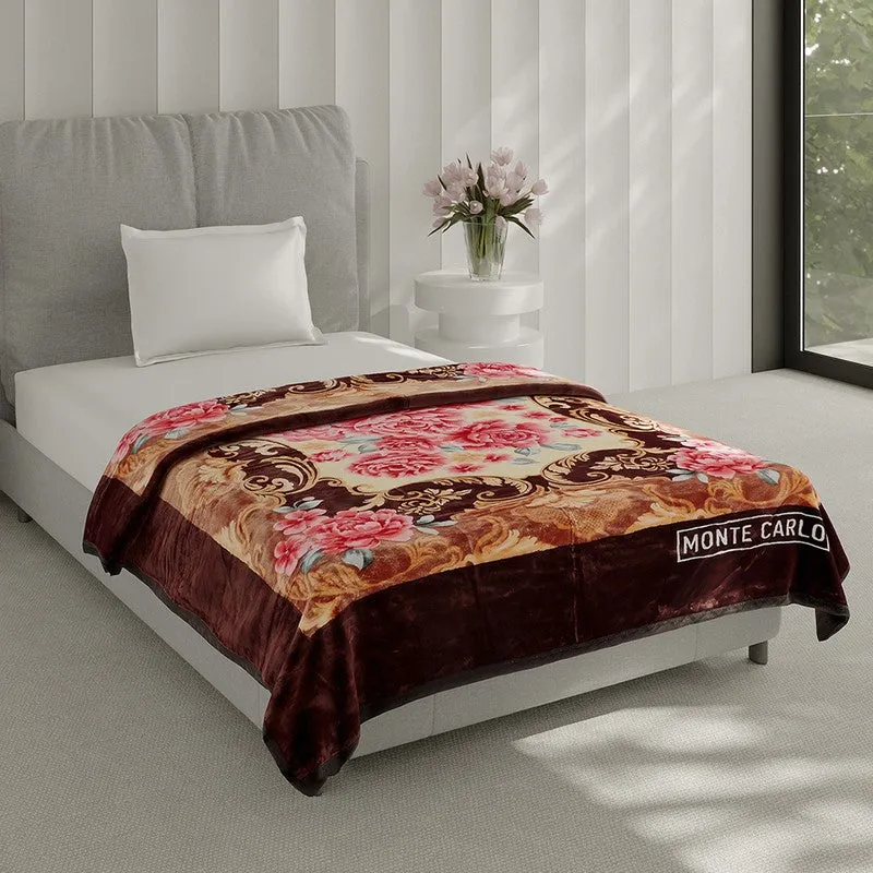 Monte Carlo Velvet Blossom Blanket - 483 GSM media 4