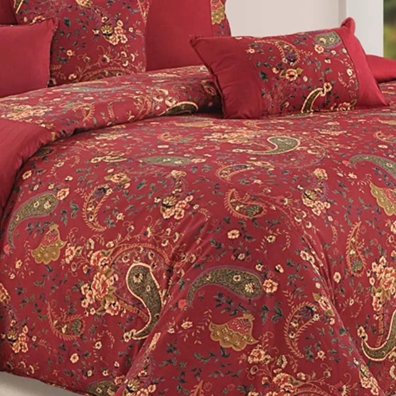 Swayam Pretty Paisley Cotton Comforter - 150 GSM media 3