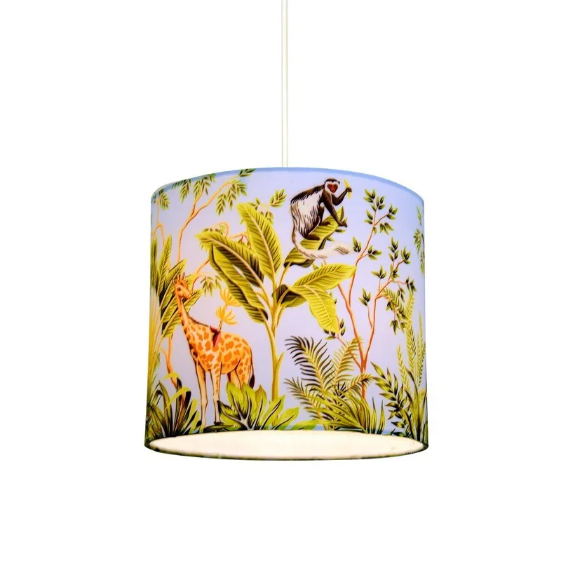 HaloBeam Metal & Fabric Ceiling Lamp media 5