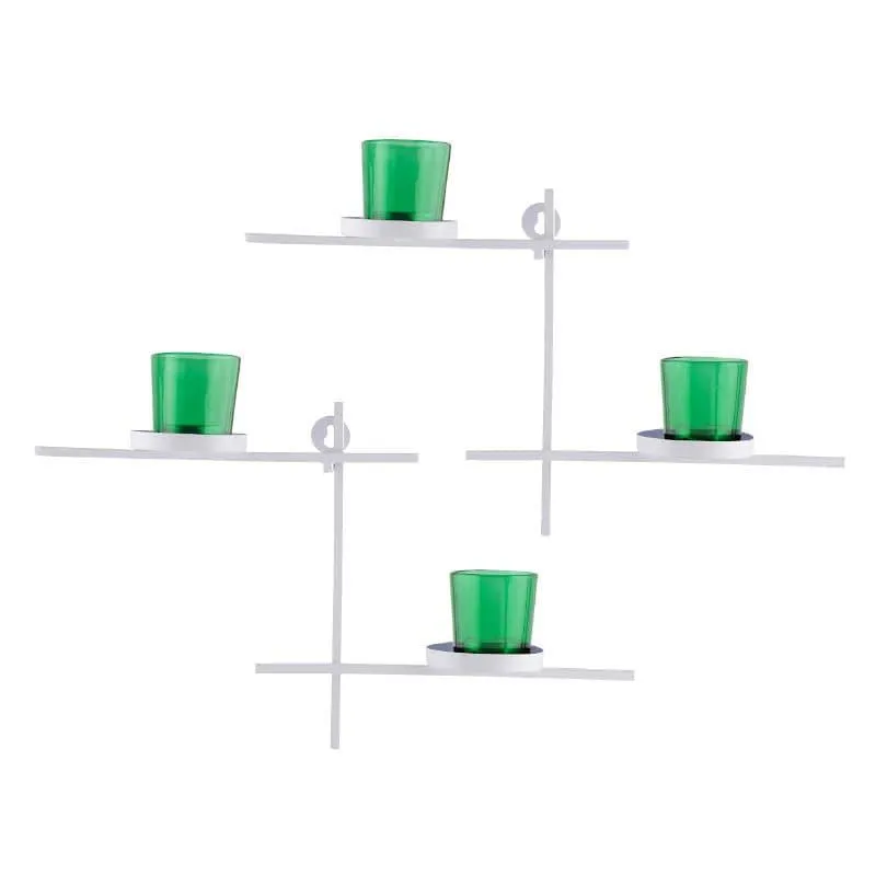 Terra Luminaire Votive Duo (Green) - Set Of Two media 3