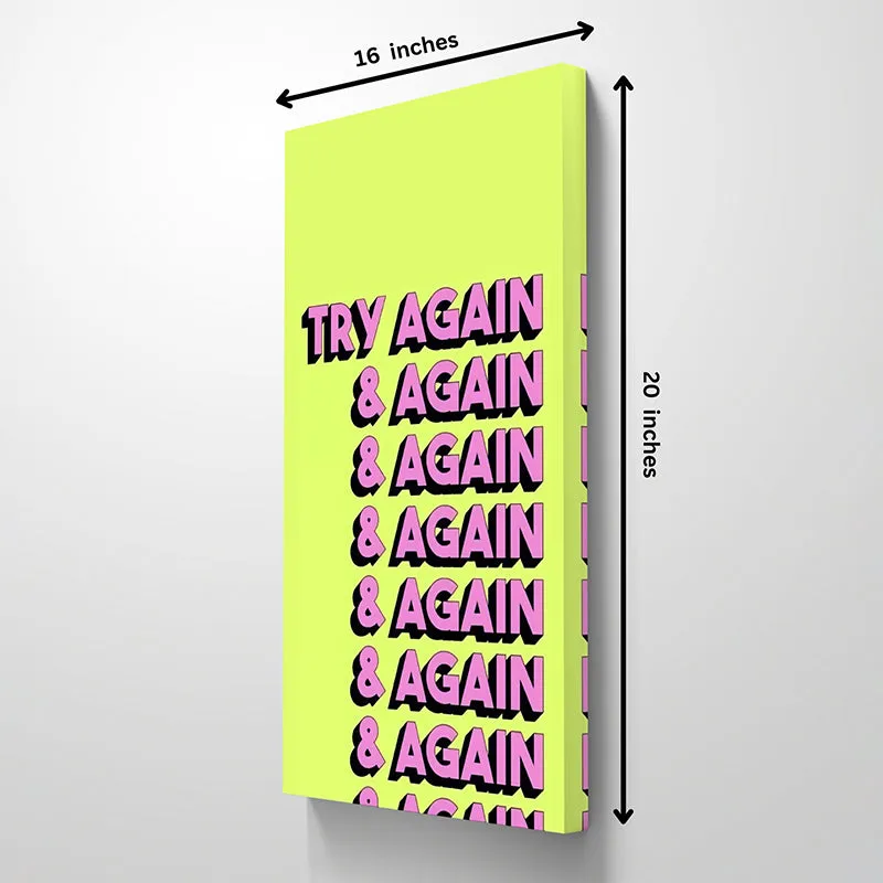 Try Again Wall Art media 5