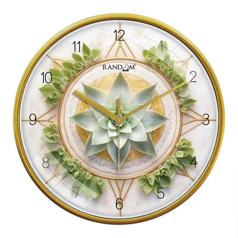 Verde Vector Analog Wall Clock media 4