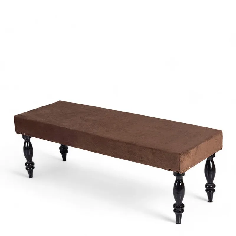Bavro Sheesham Wooden Bench - Brown media 3