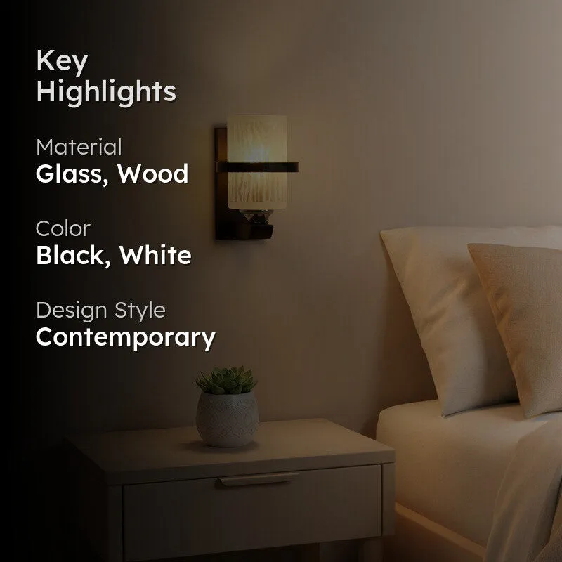 Minimal Shine Glass Wall Lamp media 2