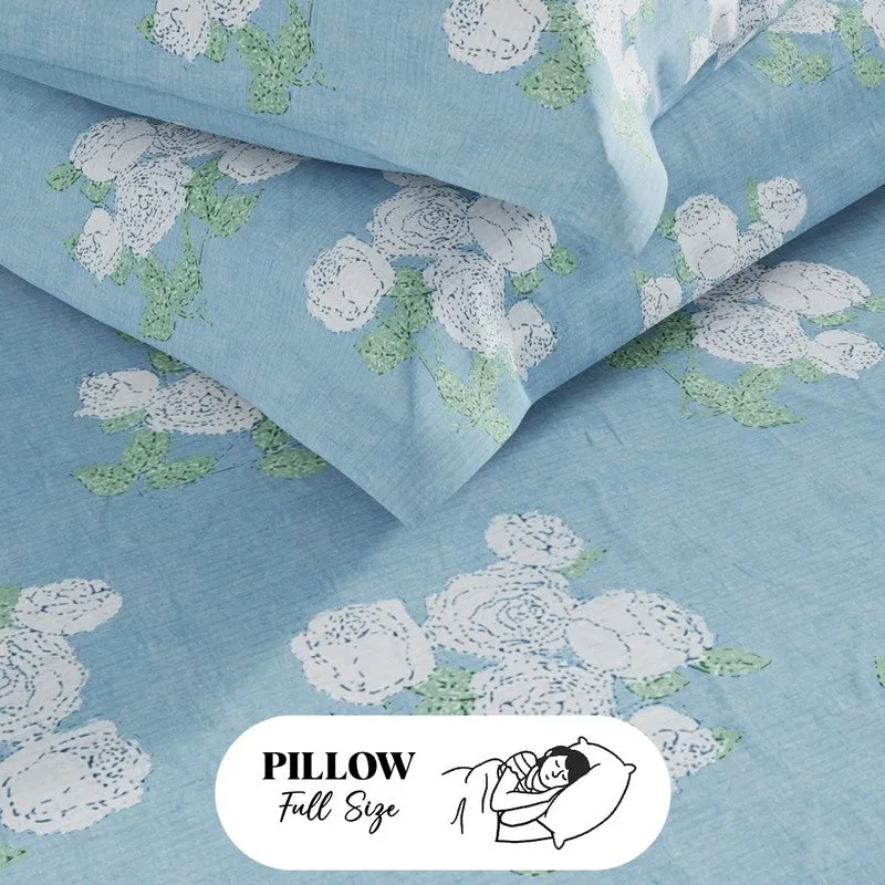 Harven Bedsheet (Blue) - 115 GSM media 6