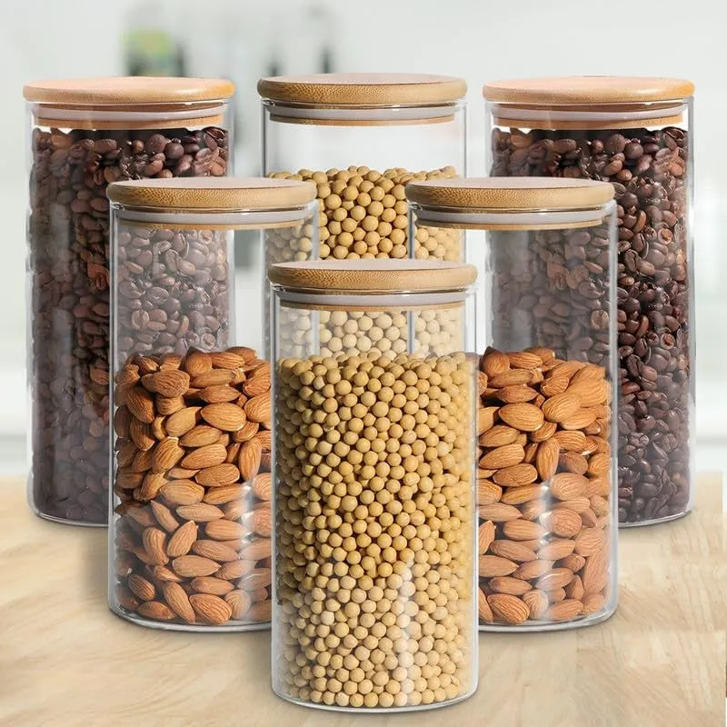 Pure Harvest Glass Jar (1000 mL Each) - Set Of Six media 3