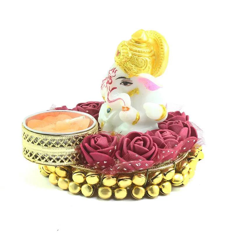 Ganesha Deep Tealight Candle Holder media 5