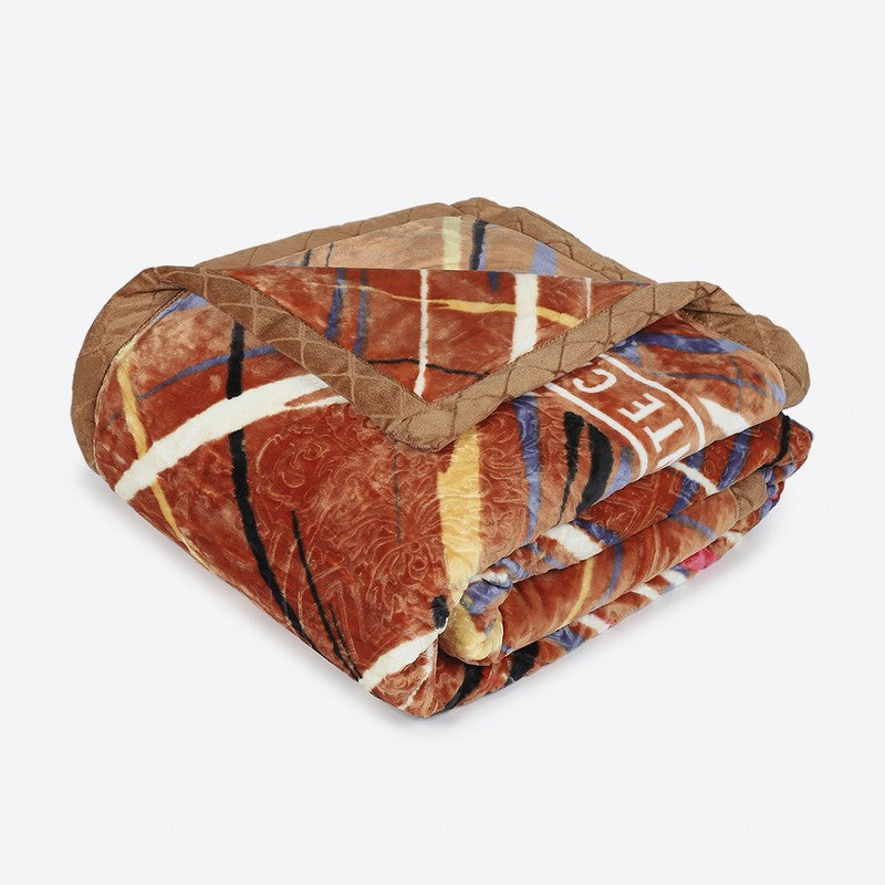 Monte Carlo Autumn Whirl Blanket - 720 GSM media 5