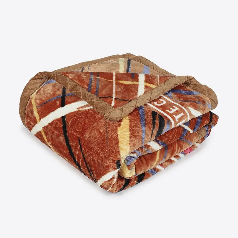 Monte Carlo Autumn Whirl Blanket - 720 GSM media 5