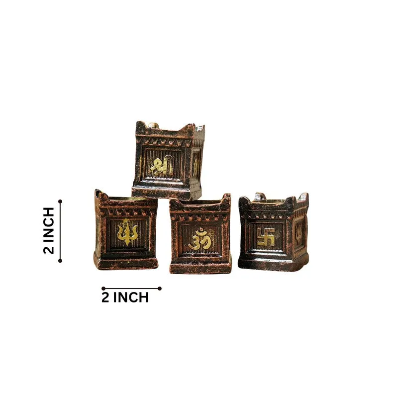 Tulsi Tea Light Holder - Set Of Four media 12