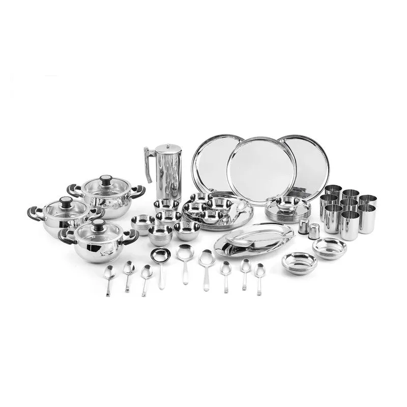Kraft Zyvora Luvia Dinner Set - 76 Piece Set media 4