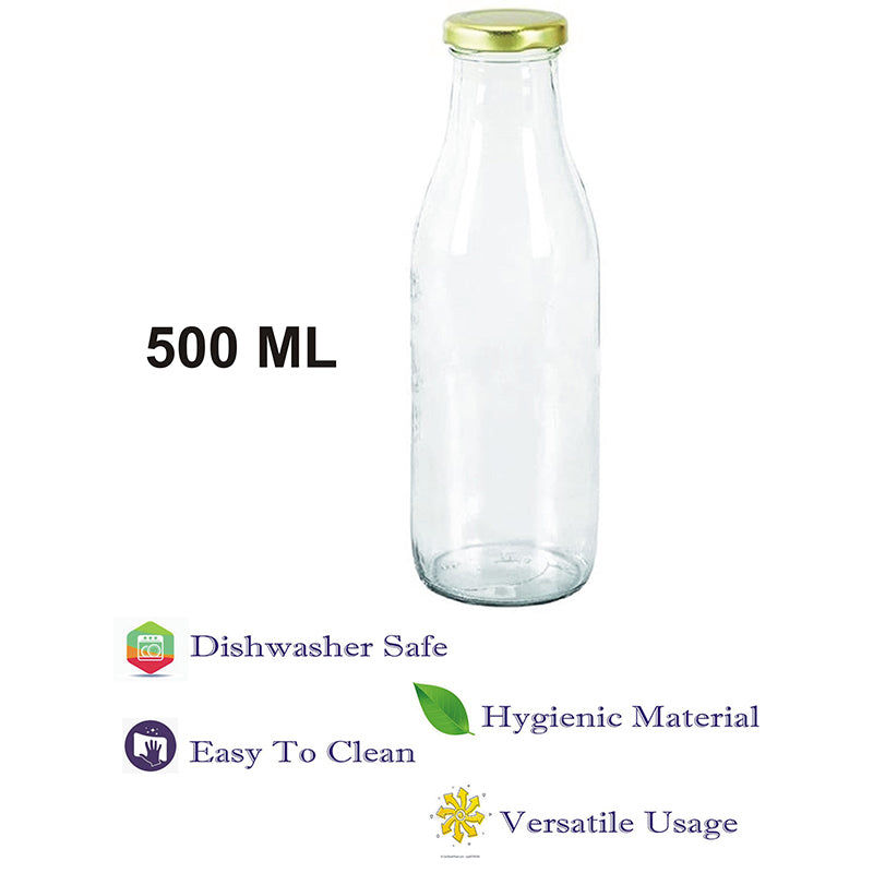 Saovik Milk Bottle (500 mL Each) - Set Of Four
