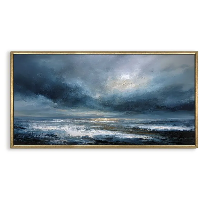 Nocturne Waves Canvas Wall Art media 3
