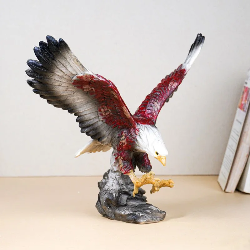 Flying Eagle Figurine Showpiece - Multicolor media 4