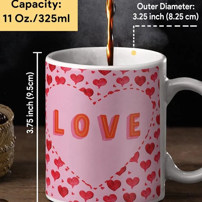 Love Beauty Cushion Cover & Mug (300 ML) - Two Piece Set media 5