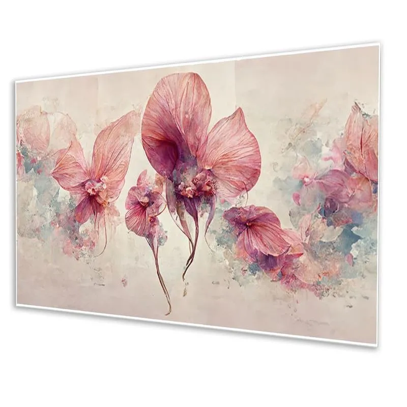Blush Botanica Canvas Wall Painting With Frame media 5