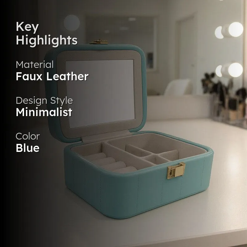 PureNest Faux Leather Jewel Box media 2
