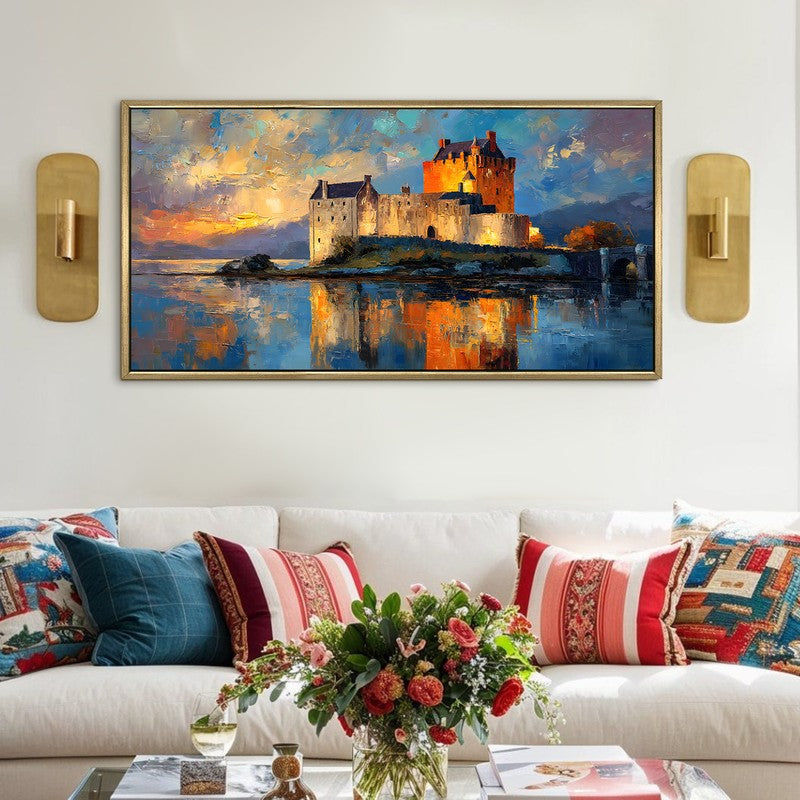 Ancestral Canvas Wall Painting With Frame