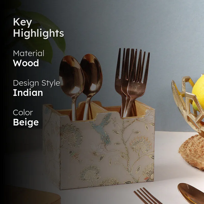 Blossom Glow Twin Section Cutlery Holder media 2