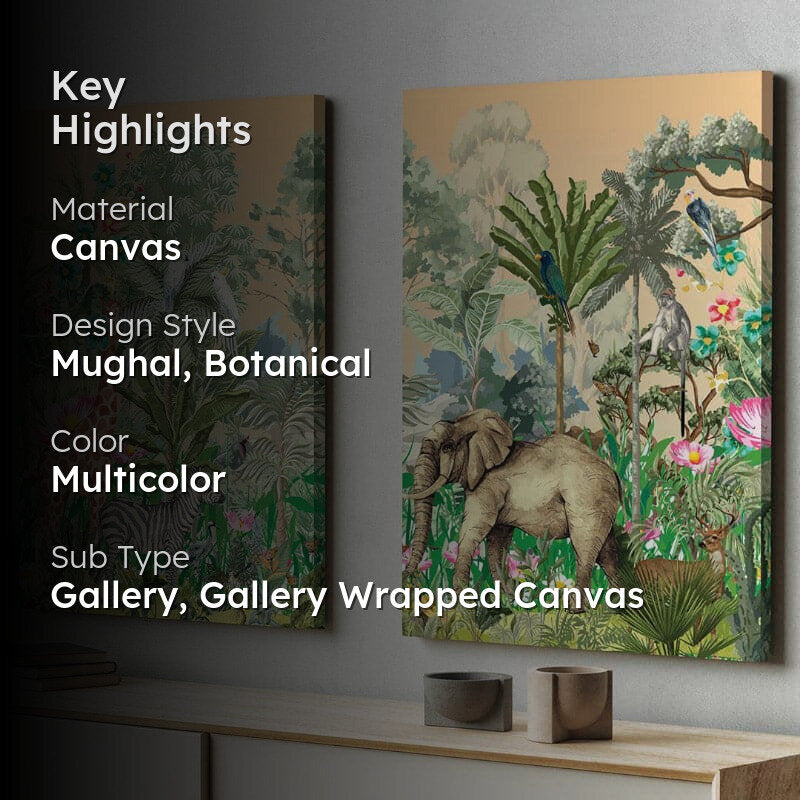 Essence Of Miniature Wall Painting - Set Of Two media 2
