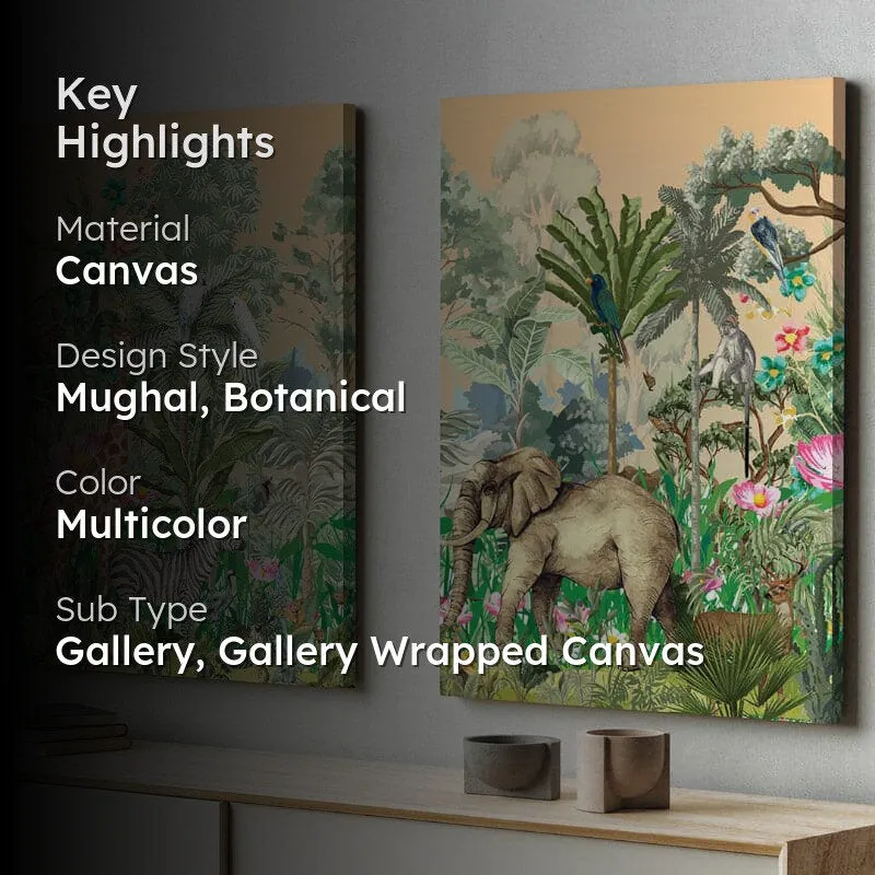 Essence Of Miniature Wall Painting - Set Of Two media 2