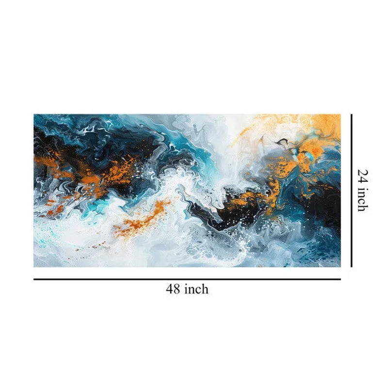 Tidal Waves Wall Painting media 7
