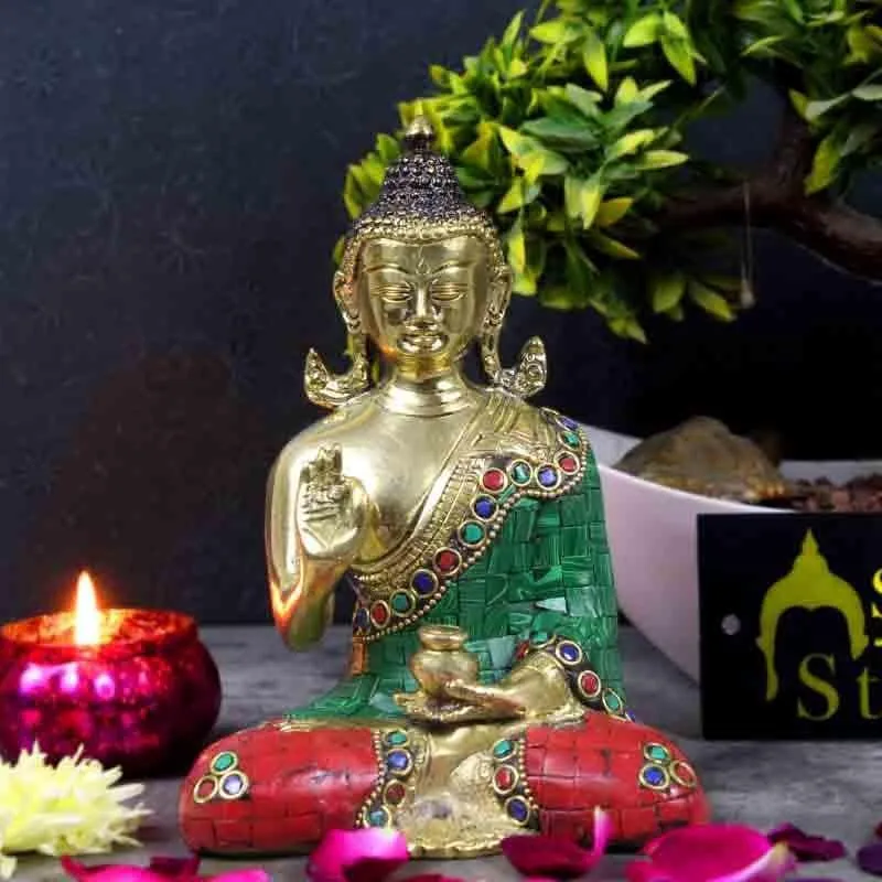 Sacred Buddha Statue media 1