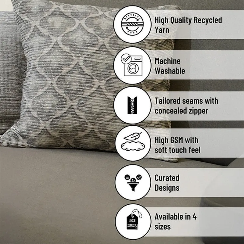 DiagMatrix Cushion Cover - Grey media 6