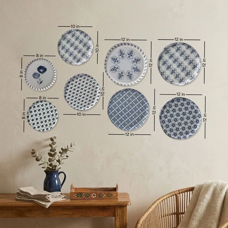 Indivara Metal Wall Plates - Set Of Eight media 14