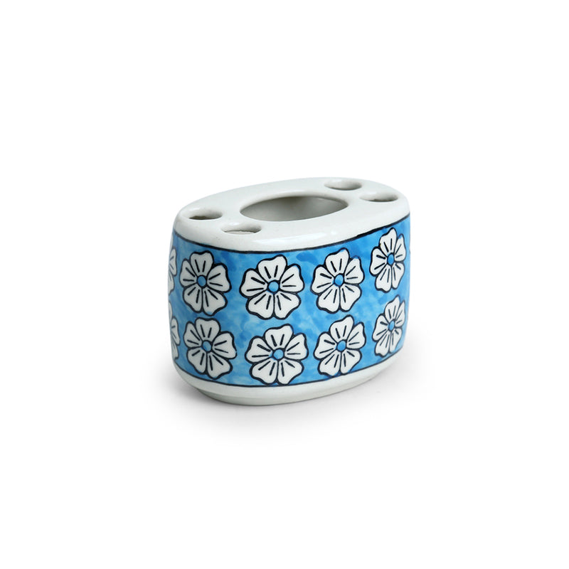 Oceo Flora Handpainted Bathroom Set - Two Piece Set media 5