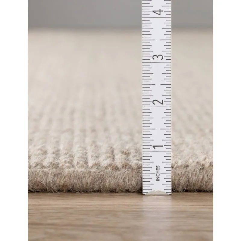 Handloom Hand Loomed Legacy Wool Rug - Mushroom media 9