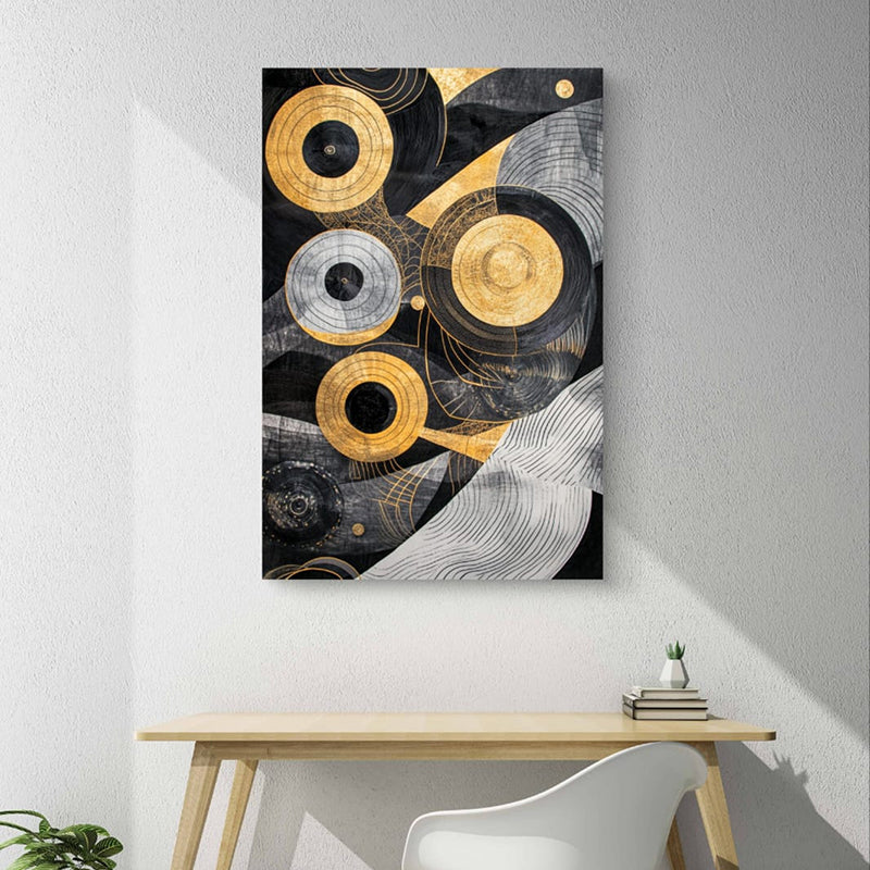 Aurum Orbs Wall Art