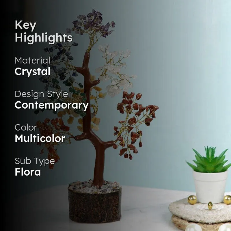 Crystal Lucky Tree Showpiece media 2