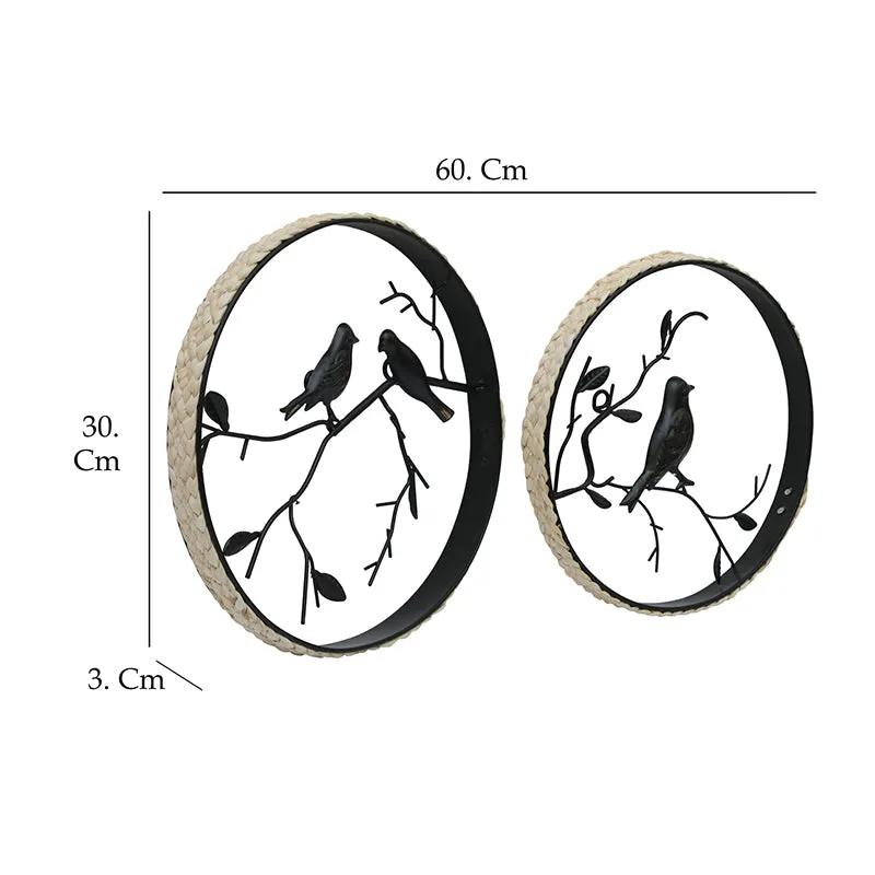 Birdie Balance Cane & Metal Wall Accent - Set Of Two media 4