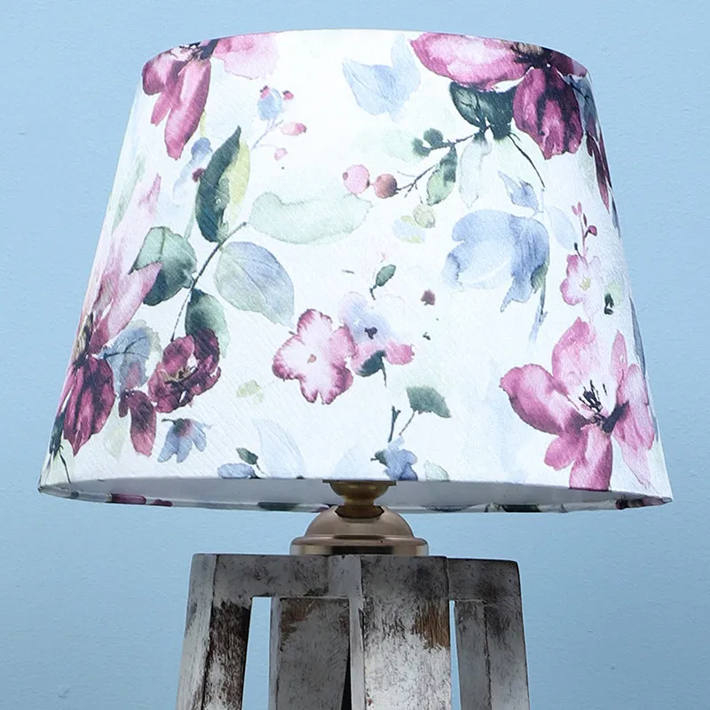 Lumikko Prism Printed Mango Wood Table Lamp - Multicolor media 3