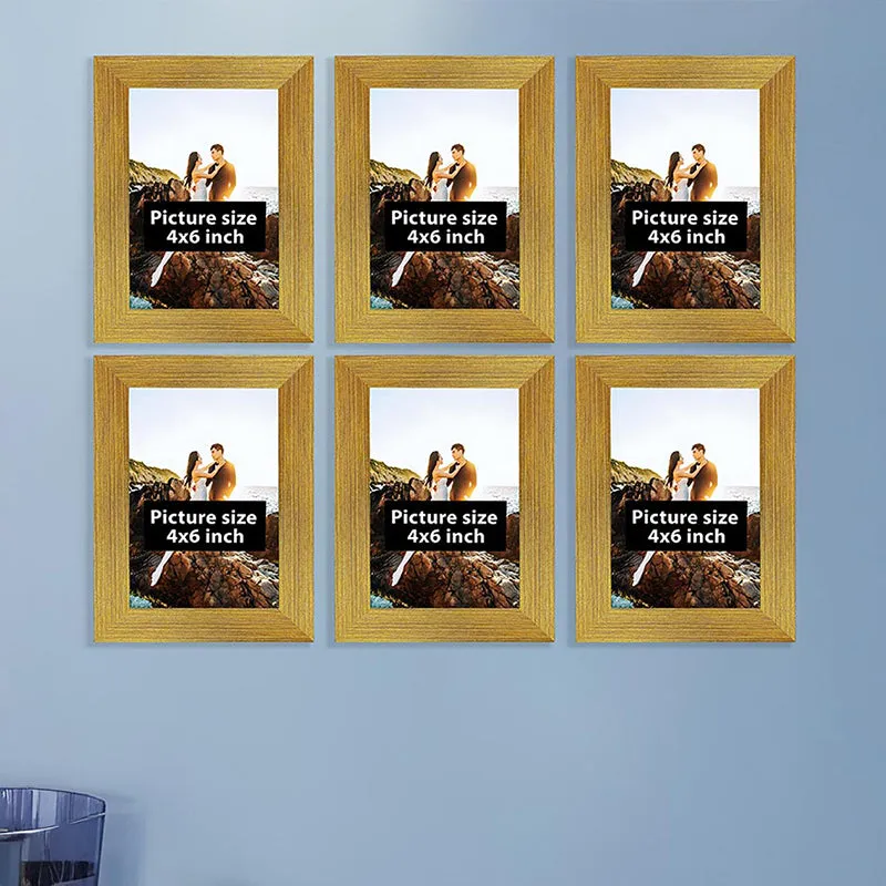 Nora Nova Photo Frame (Gold) - Set Of Six media 4
