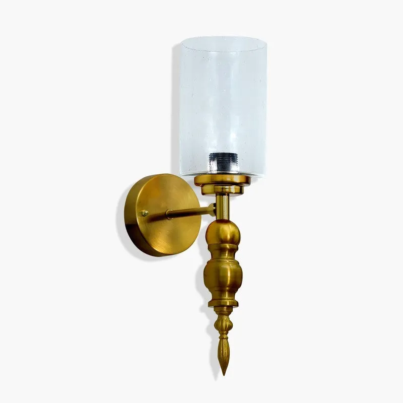 GlowMorph Glass & Metal Wall Lamp - Gold media 3