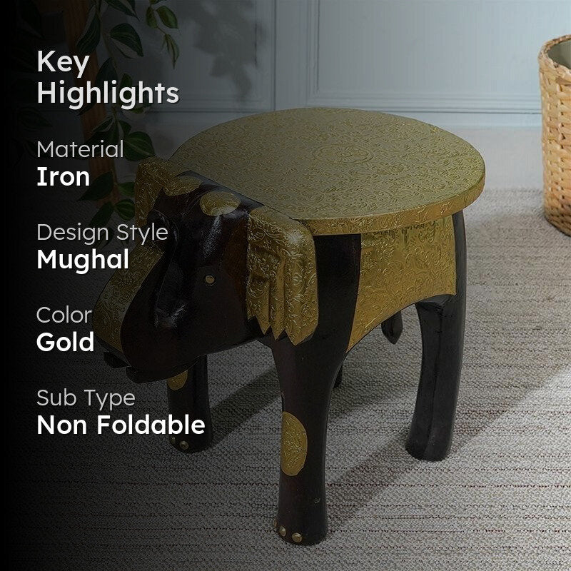 AuraSeat Luxe Bench & Stool -Gold media 2