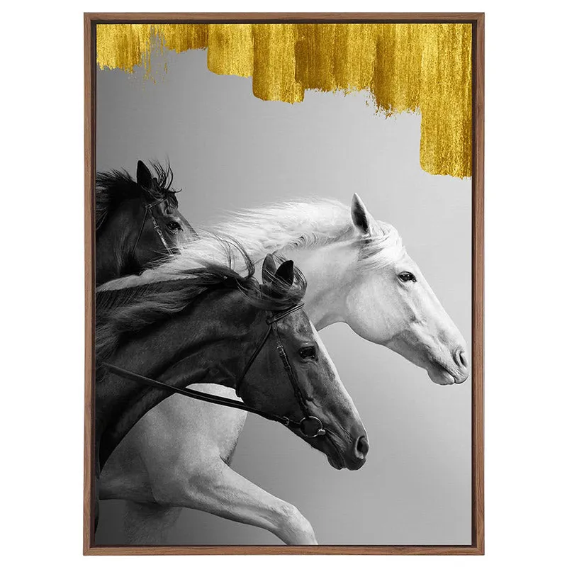 Stallio Season Cotton Canvas Wall Art media 2