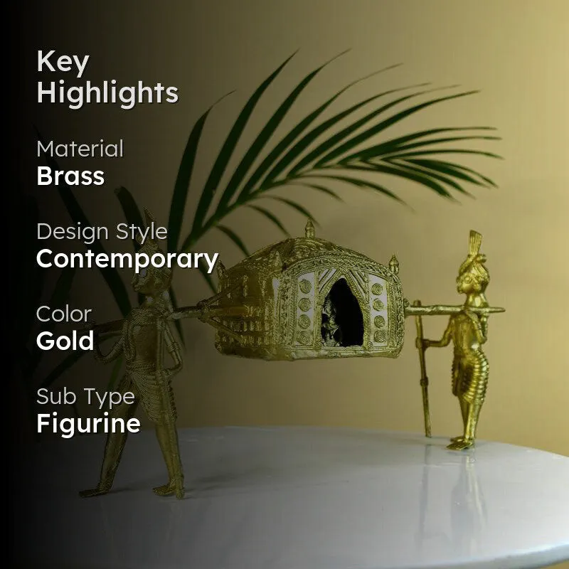 Royal Journey Brass Showpiece media 2