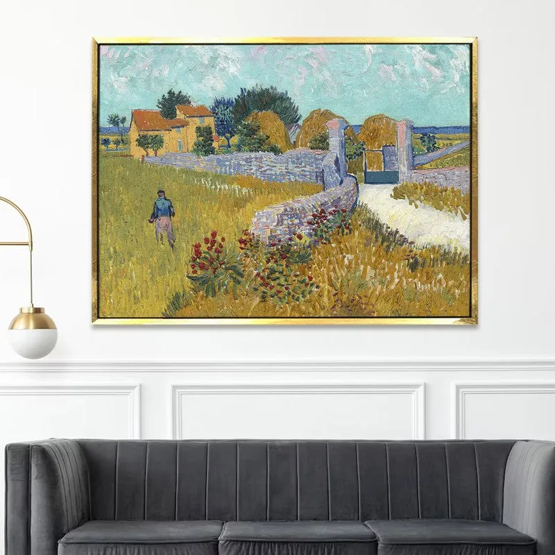 Summer Acre Canvas Wall Painting With Frame media 5