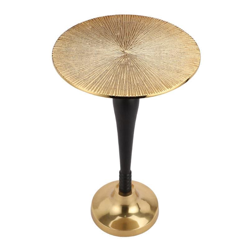 Araban Accent Table - Black & Gold media 3