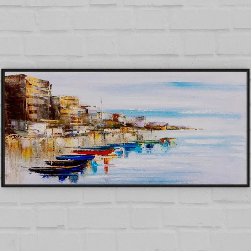 Elomy Cotton Canvas Wall Art media 3