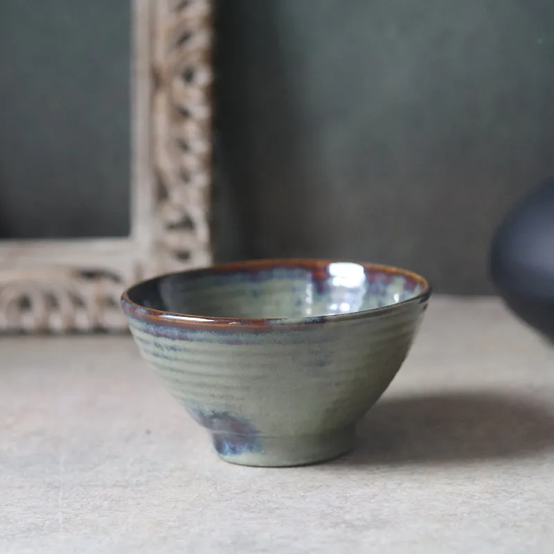 Ombretta Ceramic Snack Bowl (Blue) - 280 mL media 1