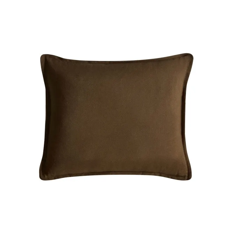 Fresh Printed Cotton Cushion Cover (Brown) - Set of Two - 6