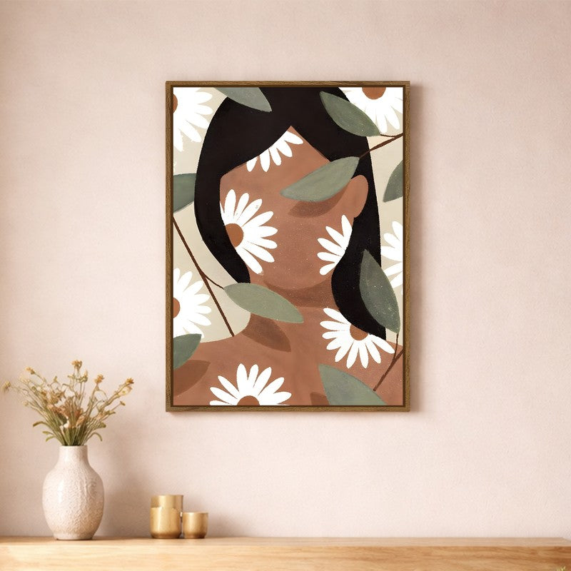 Metro Muse Canvas Wall Art With Frame