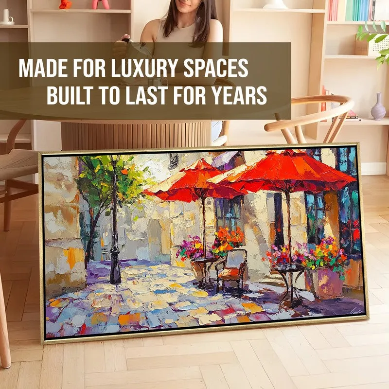 Bloomshade Canvas Wall Painting With Frame media 7