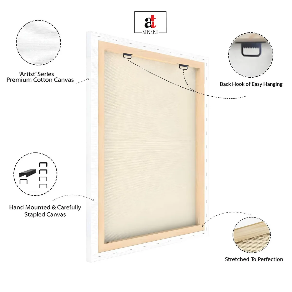 SoftMinimal Canvas Wall Art media 5